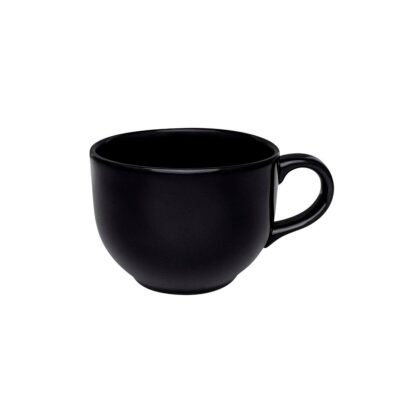 Taza jumbo negro 740 ml BIONA
