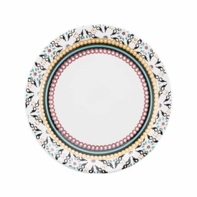 Plato llano Luiza floreal 26 cm OXFORD
