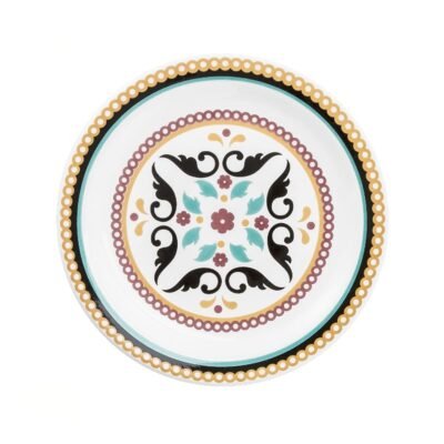 Plato postre Luiza floreal 20 cm OXFORD