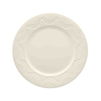 Plato postre Serena cream 20 cm OXFORD