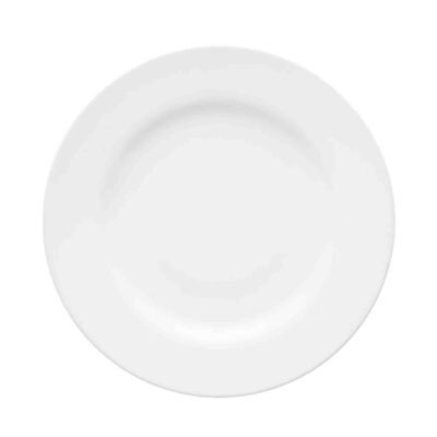 Plato llano New branco 26 cm BIONA
