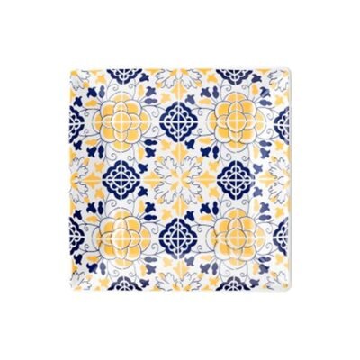Plato postre Sevilha 20x20 cm OXFORD