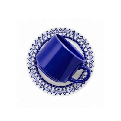Taza te con plato Grecia 200 ml BIONA