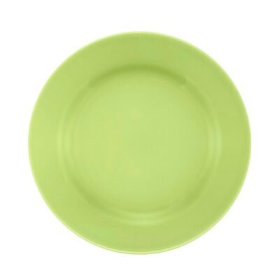 Plato postre verde 19 cm BIONA