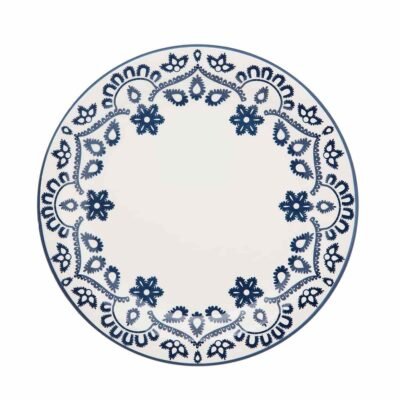 Plato postre Energy floreal 20 cm OXFORD