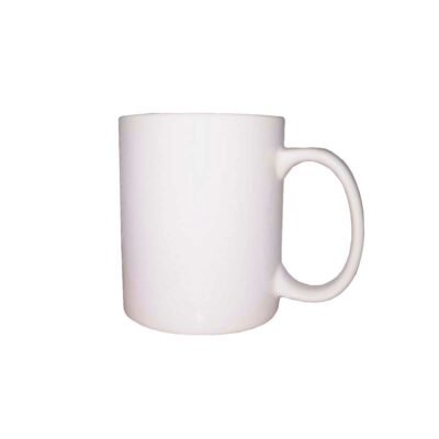 Jarro recto en cerámica blanca 330 ml