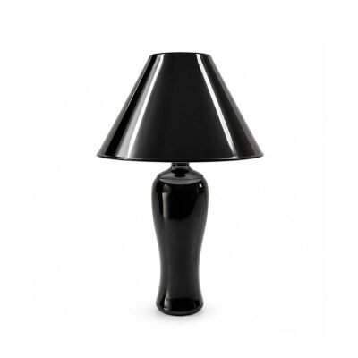 Lampara Jarron Negra 35 cms YF1207 14