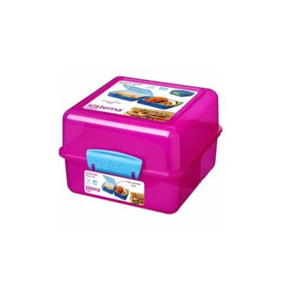Sistema Cubo Lunchera (dos colores) 1.4 lt.