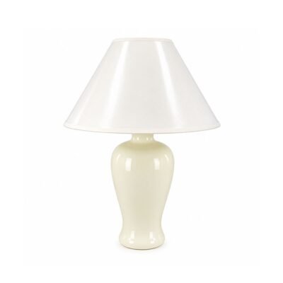 Lampara Hongo Crema R08472-2 25.4/41 cms.