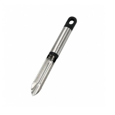 Pelador acero inox con mango negro