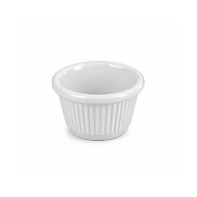Dip ramekin melamina blanca 6x3.5 cm