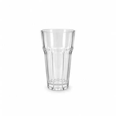 Vaso SAN octogonal   320 ml 7.7x14 cm