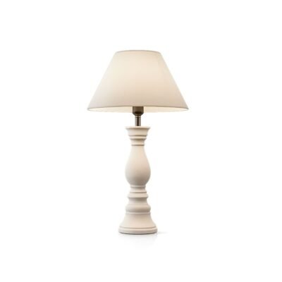Lampara Imit Piedra Columna 49 cms.